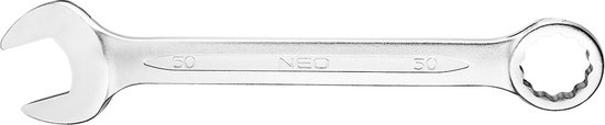 Neo Tools Steek/ringsleutel 50mm DIN 3113 CrV Staal TUV M+T