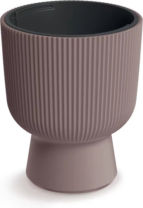Prosperplast Milly design - Bloempot - hittebestendig en UV-bestendig - Marsala ⌀ 239 mm