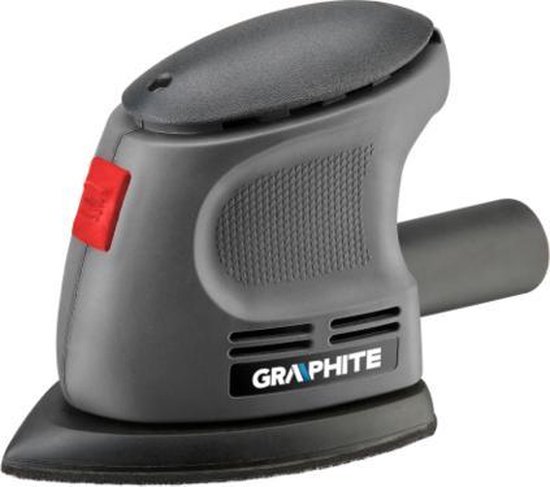 Graphite Mouse Schuurmachine 105w, Hook En Loop Systeem
