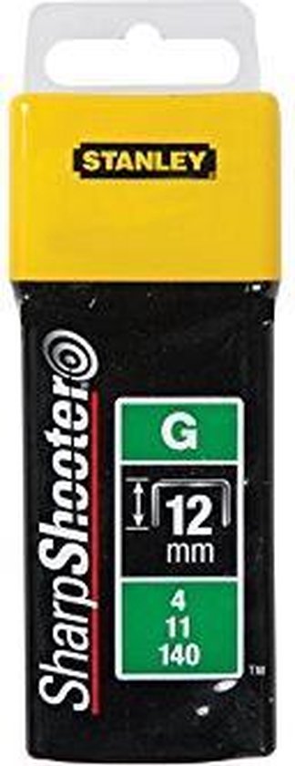 STANLEY 1-STA1TRA708T Nieten - 12mm - type G - 1000 Stuks