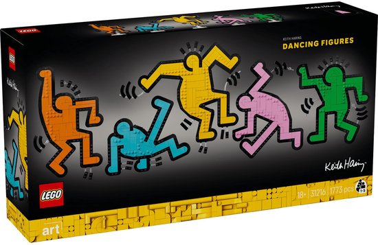 LEGO® Art Keith Haring Dansende Figuren - 31216