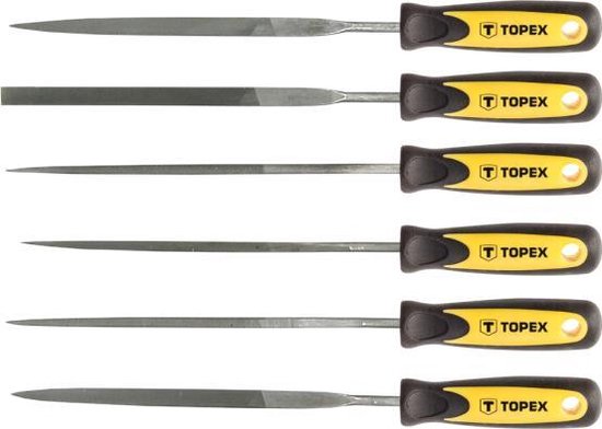 TOPEX Machinevijlenset 6 Delig