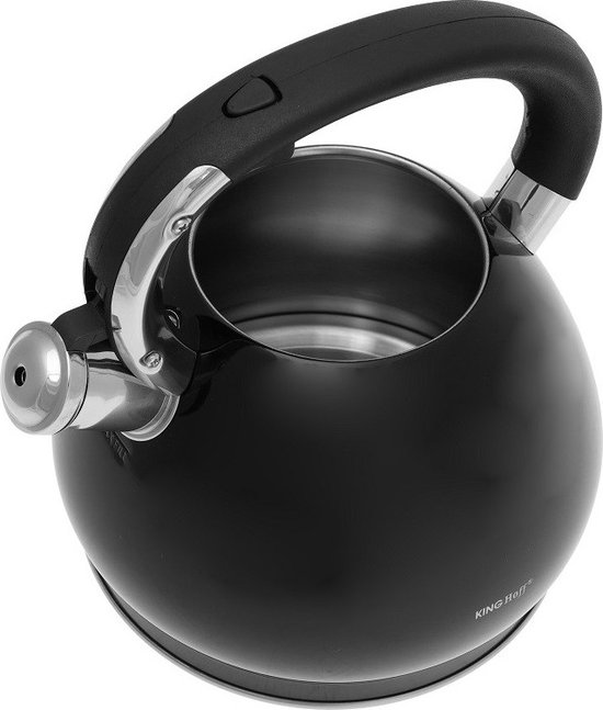 Kinghoff Fluitketel zwart