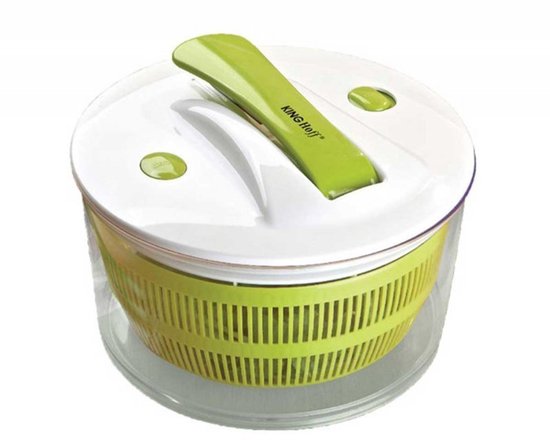 Kinghoff KH-6113 - Keukengerei - Saladecentrifuge - 22 cm - Makkelijk in Gebruik