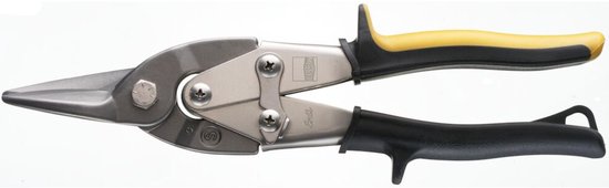 Bessey Blikschaar Geel 240 mm voor Figuurknippen