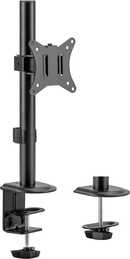 Maclean - Bureausteun Monitorbeugel voor LCD-monitor 17-32" tot 9kg- VESA 75x75 en 100x100