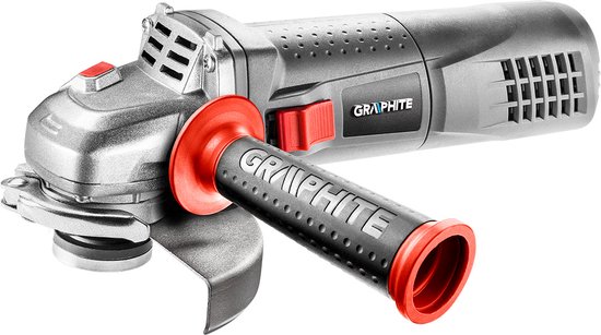 HAAKSE SLIJPMACHINE 125 mm 900 Watt - GRAPHITE