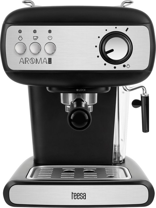 Teesa TSA4009 - Espressomachine AROMA 400, melkopschuimer, 850 Watt