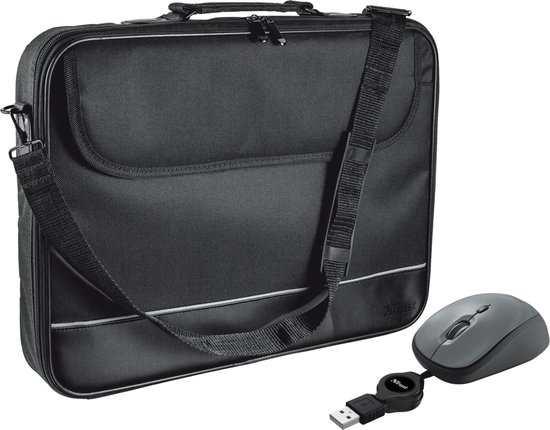 Trust 15-16" Laptop Bag met muis