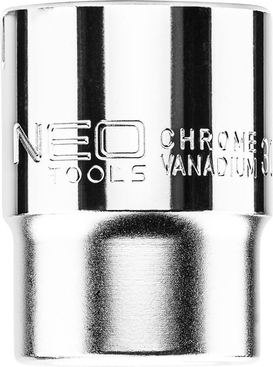 Neo Tools Dop 30 3/4 Aansluiting Zeskant DIN 3124 CRV Staal TUV M+T