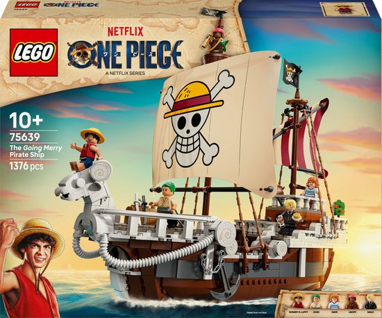 LEGO® ONE PIECE Het Piratenschip Going Merry Bouwset - 75639