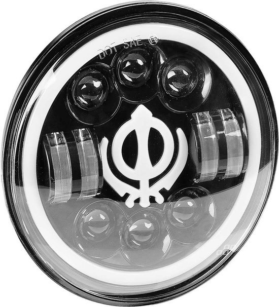 AMiO GHOST Spirit LED Werklamp 60W Rond - Multifunctionele Verstraler 12V 24V 9-36V