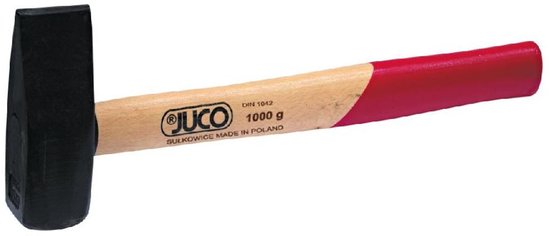 Juco M4112 - Steenhouwerhamer - 5kg - Professioneel - Staal C45