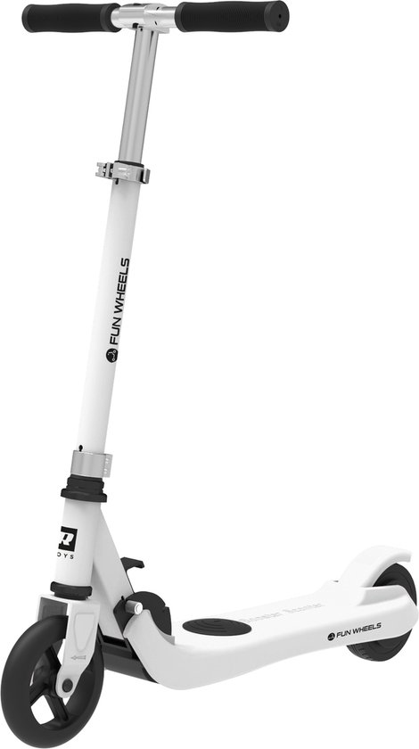 Rebel ZAB0031W - Elektrische ‘Fun Wheels’ step, kids, wit