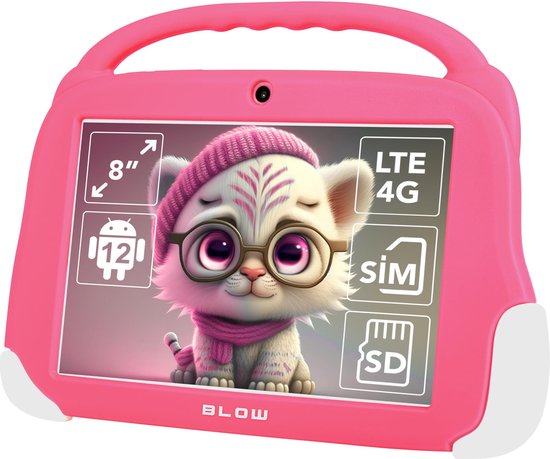 Tablet BLOW KidsTab 8 8' 4/64GB LTE Wi-Fi Różowy