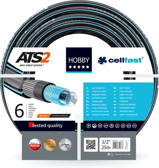 Cellfast Cellfast Tuinslang Hobby 3/4 inch 25 m