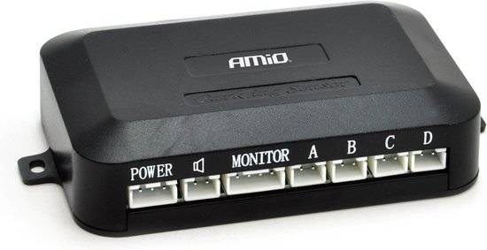 Parkeerhulpsysteem TFT01 4,3" met HD-501-IR 4 sensoren zwart "GOLD".