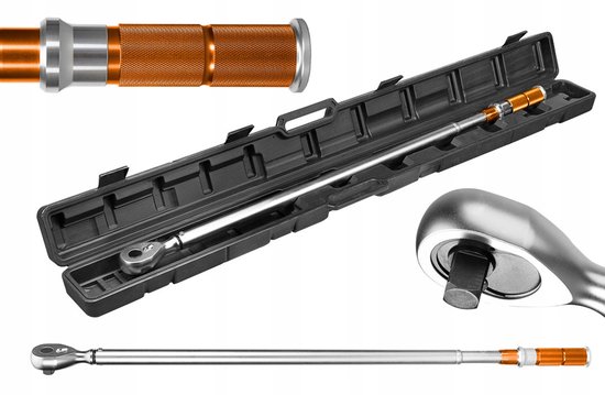 NEO Momentsleutel 3/4" 200-1000 Nm 24T met koffer