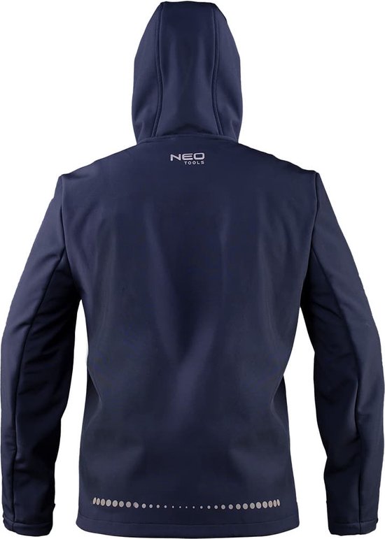 SOFTSHELL JACK MET GEWATTEERD PANEEL PREMIUM, MAAT XL
