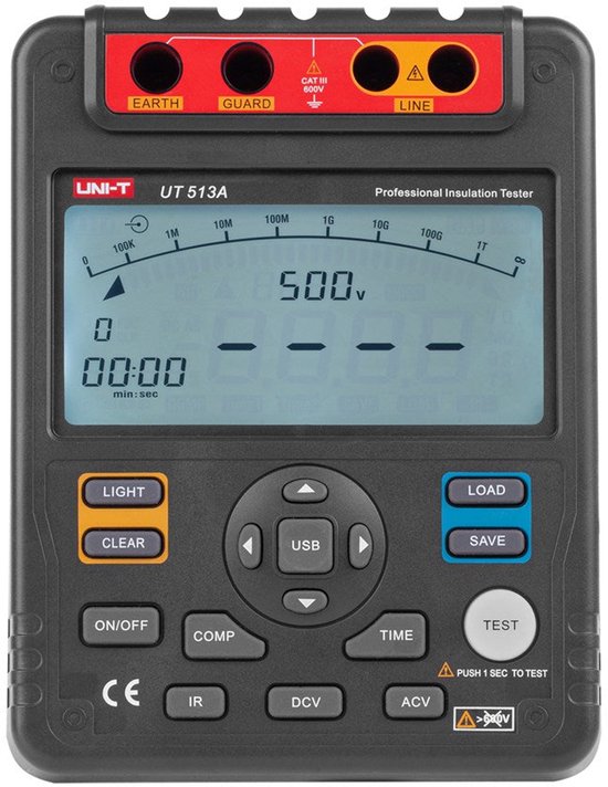 UT513A Insulation Resistance Meter