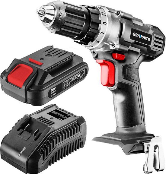 Graphite Accuboormachine Graphite Energy + 18 V.