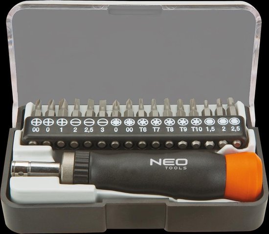 NEO precisie bitset, 5/32 aansluiting, 17 dlg precisie bits