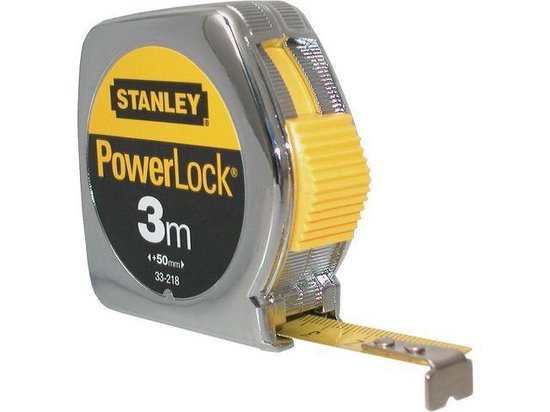Stanley 0-33-218 PowerLock Classic Rolmaat - 3m x 12,7mm