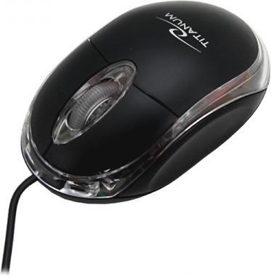 Esperanza Titanum muis USB Type-A Optisch 1000 DPI Rechtshandig