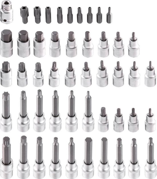 Torx/Inbusset Speciaal, 1/2 aansluiting