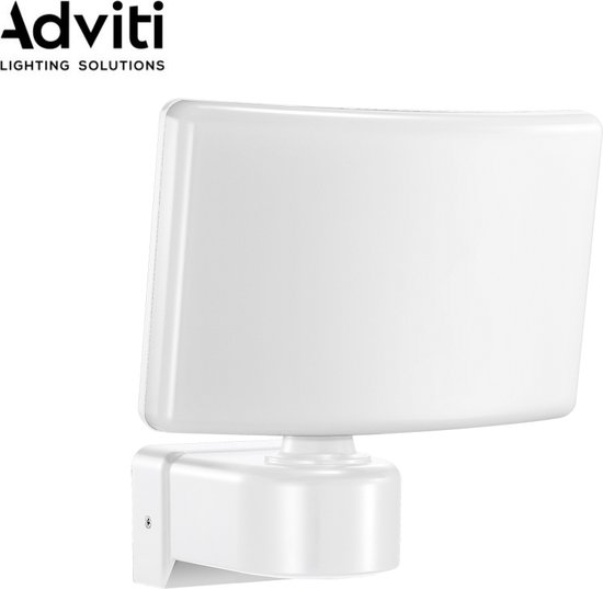 TOS Buitenlamp - Tuinverlichting 4000K - Buitenverlichting met IP65 - Muurlamp / Wandlamp buiten IK10 - Wit