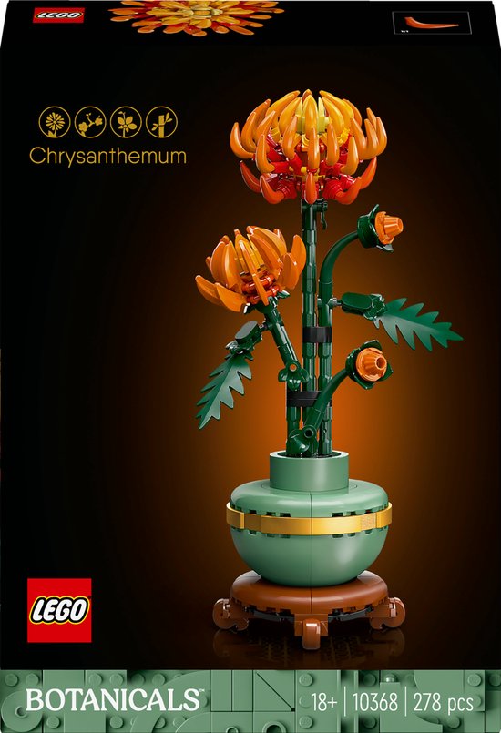 LEGO Icons Chrysant - Botanical Collection - 10368