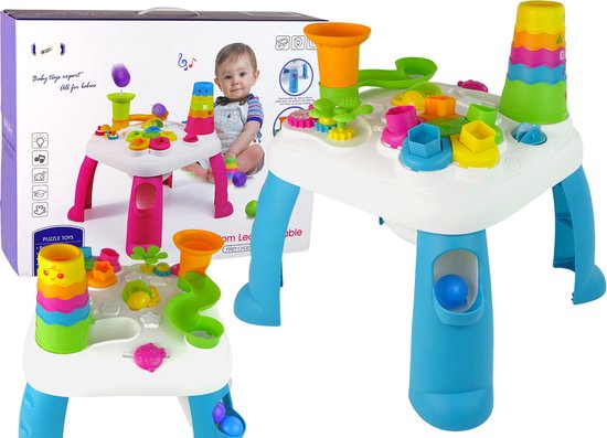 Veilige Peuter Speeltafel met CE-keurmerk - Educatief Spelen vanaf 18 maanden