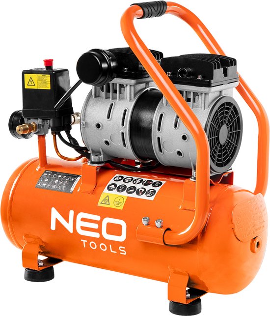NEO 12K020 Olie-vrije Compressor 12L Silent