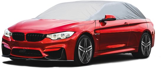 AMiO Halve Autohoes - Extra Grote Beschermhoes voor Sedan XL - Weerbestendige Bescherming tegen Sneeuw IJs Stof en UV-straling