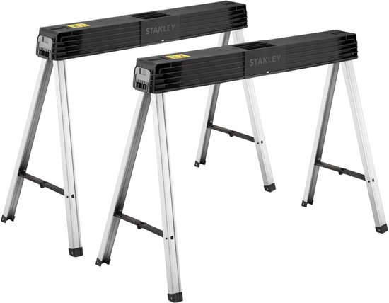 STANLEY 1-97-475 Opvouwbare Zaagbok - 2 stuks