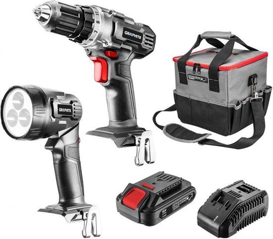 Accuboor Combi Set 18v, LI-ION Energy+ 58G016 GRAPHITE