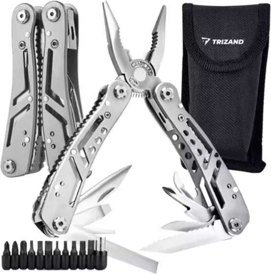 Trizand 13-in-1 Multitool Zakmes: Een Must-have voor Outdoor Enthusiasten