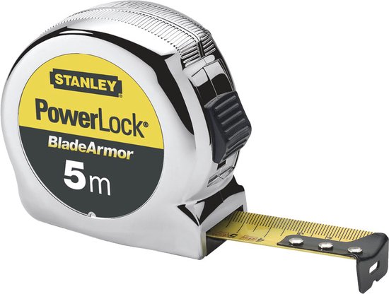 STANLEY Rolbandmaat Powerlock Blade Armor - 5 m - 25 mm