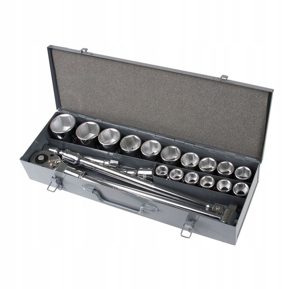 Proline 3/4" Dsleutelopslag Set 19-50mm CrV 21 Delen