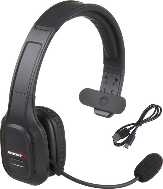 Bluetooth Hoofdtelefoon met Ruisonderdrukking-  Handsfree draadloos-  32 uur gesprekstijd