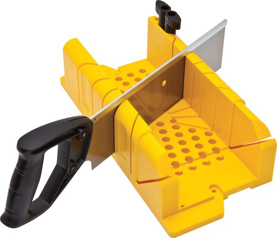 STANLEY Verstekbak Kunststof met Kapzaag L300mm/B130mm/H80mm - 1-20-600