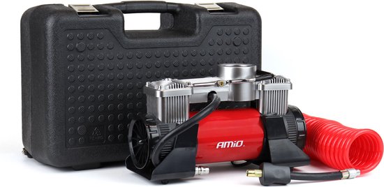 Auto luchtcompressor 2-cilinder - 12V