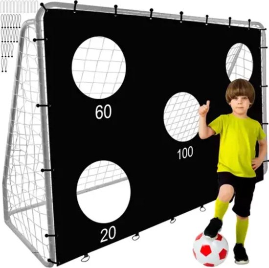 Trizand Grote Metalen Voetbalgoal: Train als een Pro