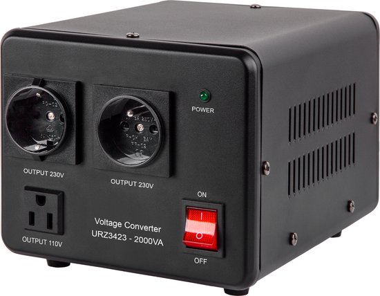 Kemot Serie - Omvormer - 1600W - Tweerichtingsconversie - Metalen Behuizing