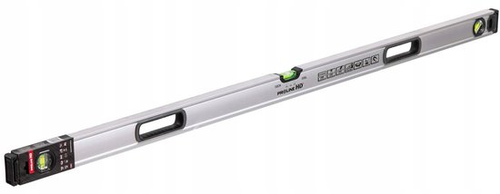 Proline HD Waterpass 150cm met Handgrepen - 3 Libellen, Precisie 0,5mm/m