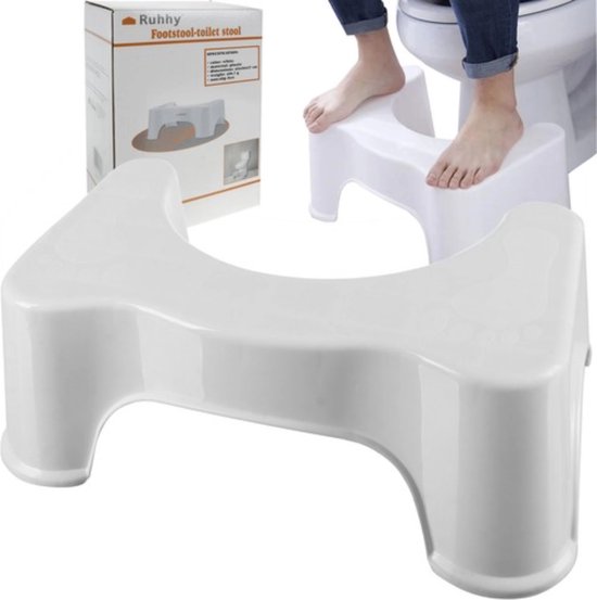 Toiletkrukje - WC Krukje - Squat Kruk - Peuter Opstapje - Kleuter WC Trapje - Opstapkruk