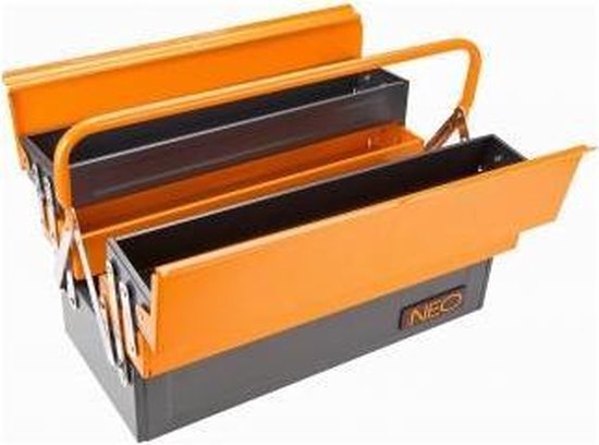 Neo Tools Gereedschapkoffer Staal, 555x235x340