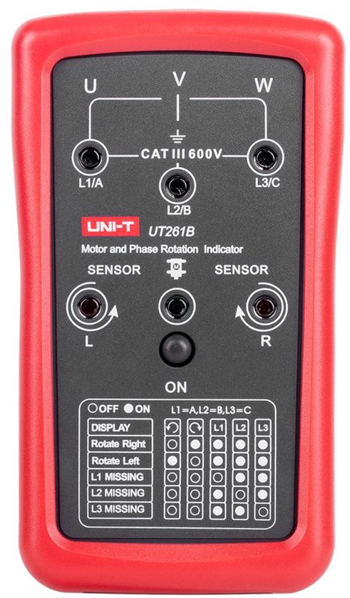 Uni-T UT261B phase sequence meter