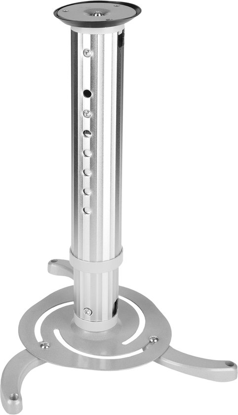 Cabletech - Uchwyt Voor Projector - Aluminium - 360° Rotatie - Kabelbeheer