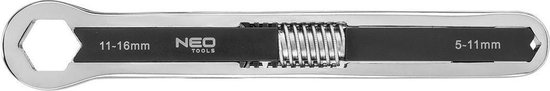 Neo tools verstelbare ringsleutel dubbelzijdige 5 - 16 MM